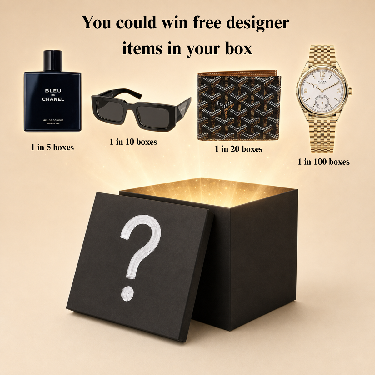 Bello Looksmaxxing Mystery Box