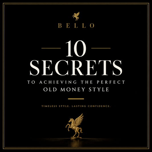 Bello Old Money Style Guide