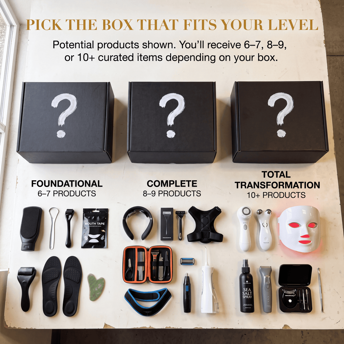 Bello Looksmaxxing Mystery Box